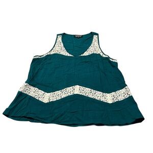 PAPERMOON lace trimmed tank